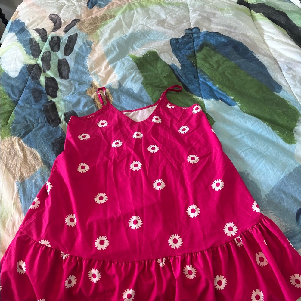 SHEIN Fuchsia Daisy Women’s Dress